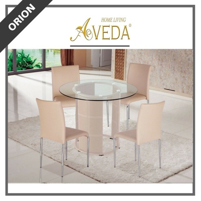 MEJA MAKAN AVEDA ORION PUTIH