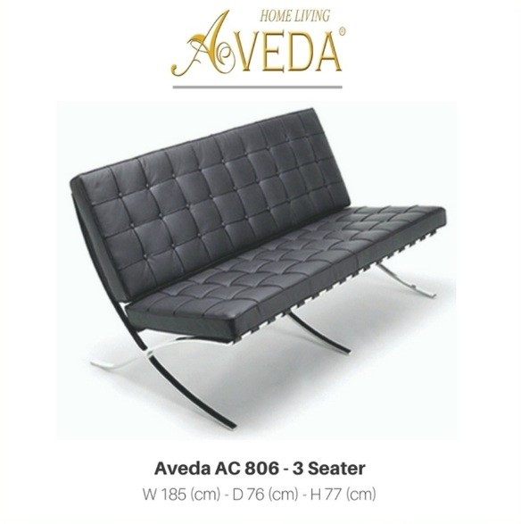SOFA KANTOR AVEDA AC 8063 SEATER