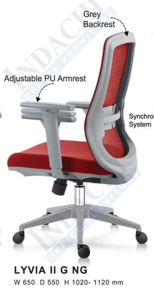 Kursi Kantor Indachi Lyvia II G NG