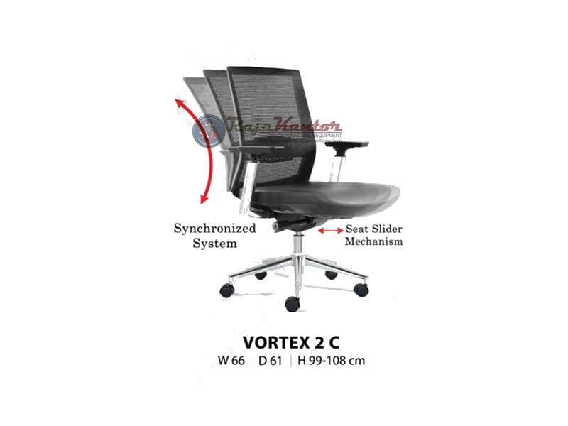 KURSI KANTOR DONATI VORTEX 2 C