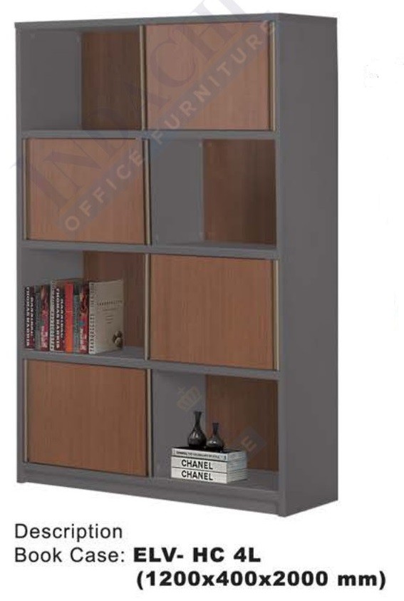 Indachi Elvaro Book Case ELV - HC - 4L