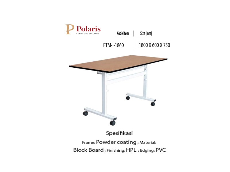 Meja Lipat Polaris FTM - I - 1860