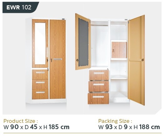 Lemari Pakaian Emporium EWR 102