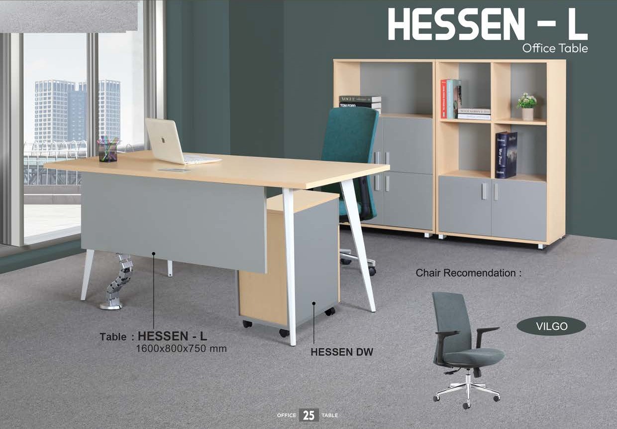 Meja Kantor Donati Hessen L