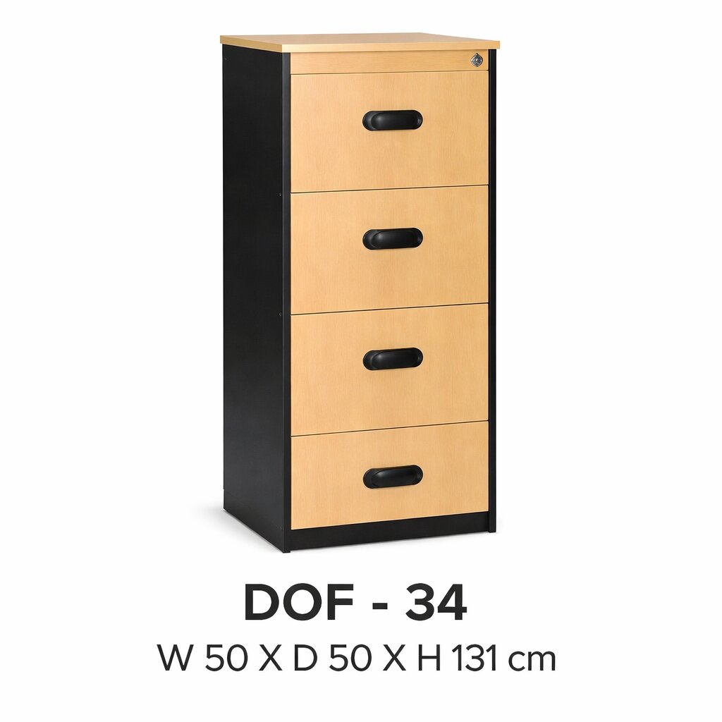 Filling Cabinet Donati 4 Laci Classic Series DOF 34