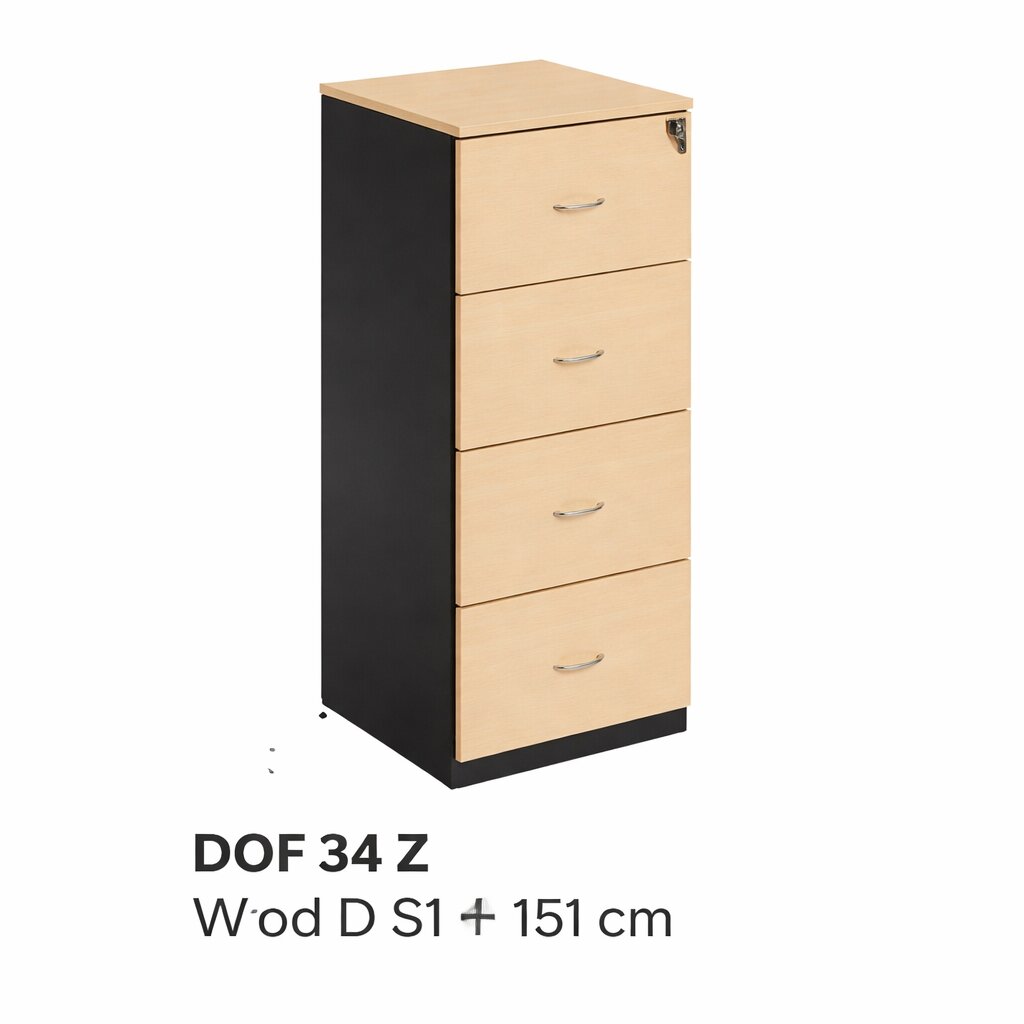 Filling Cabinet Donati 4 Laci Denzel Series DOF 34 Z